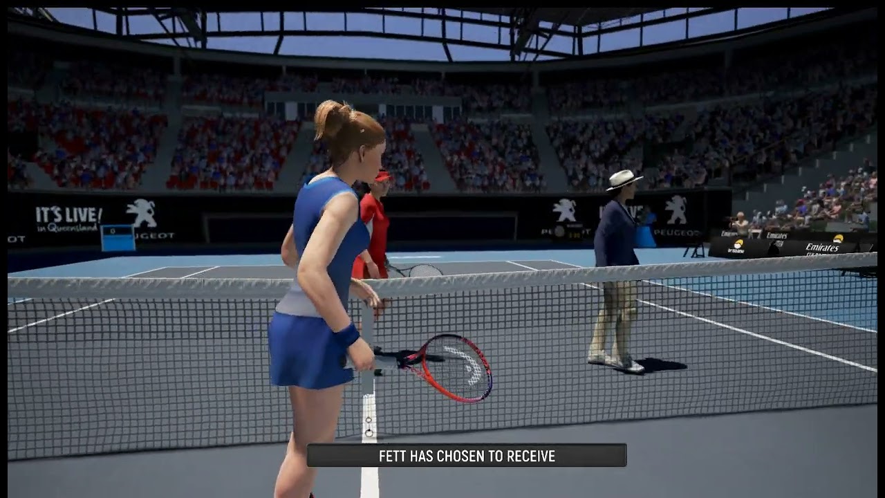 AO Tennis | Champion Tour | Brisbane | R1 | Jana Fett vs E. McClendon