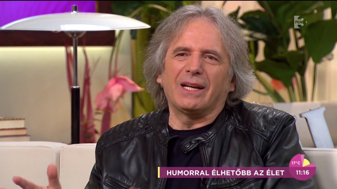 Dolák-Saly Róbert: ˝A humor az ember legfőbb kincse˝ - tv2.hu/fem3cafe