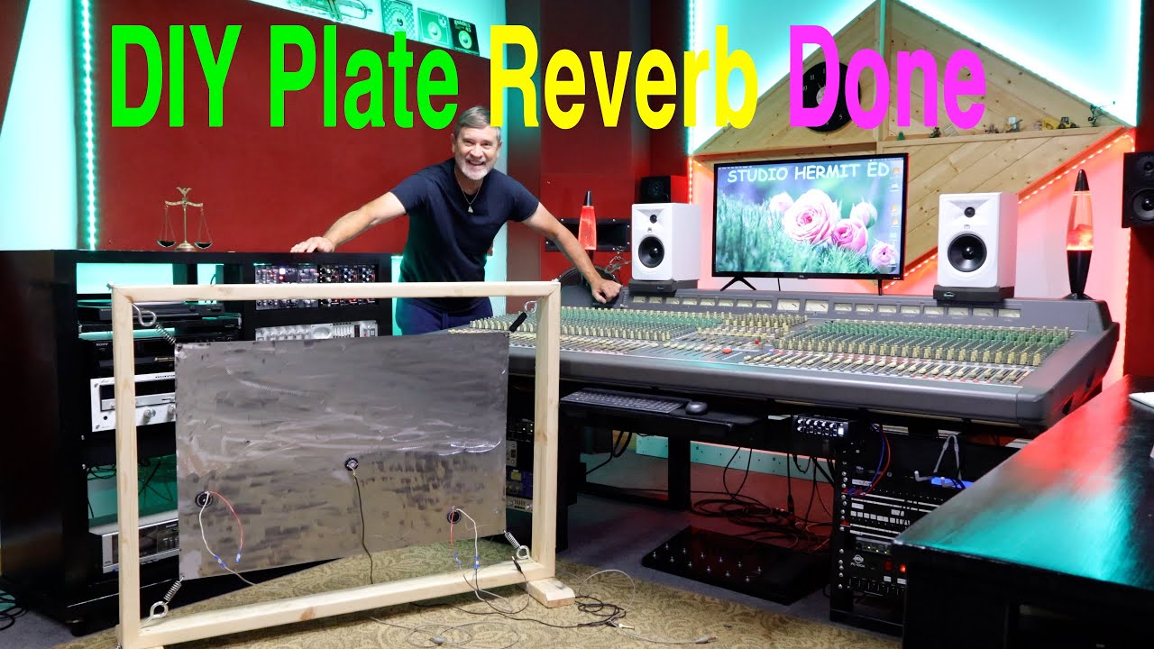 DIY Plate Reverb and an old man