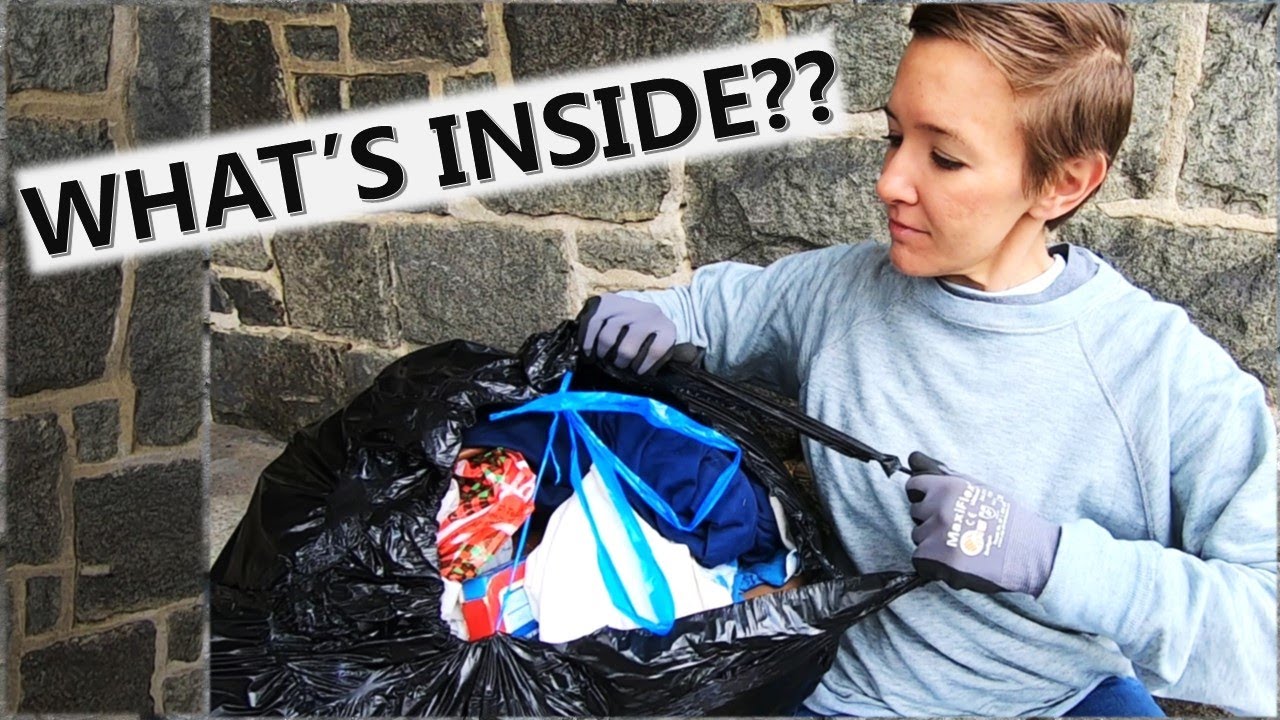 Took An Entire BAG OF TRASH - What's Inside?