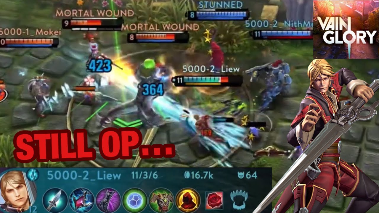 Vainglory 2024 3v3 Blackfeather Gameplay : TANK BF IS TOO STRONG!!!