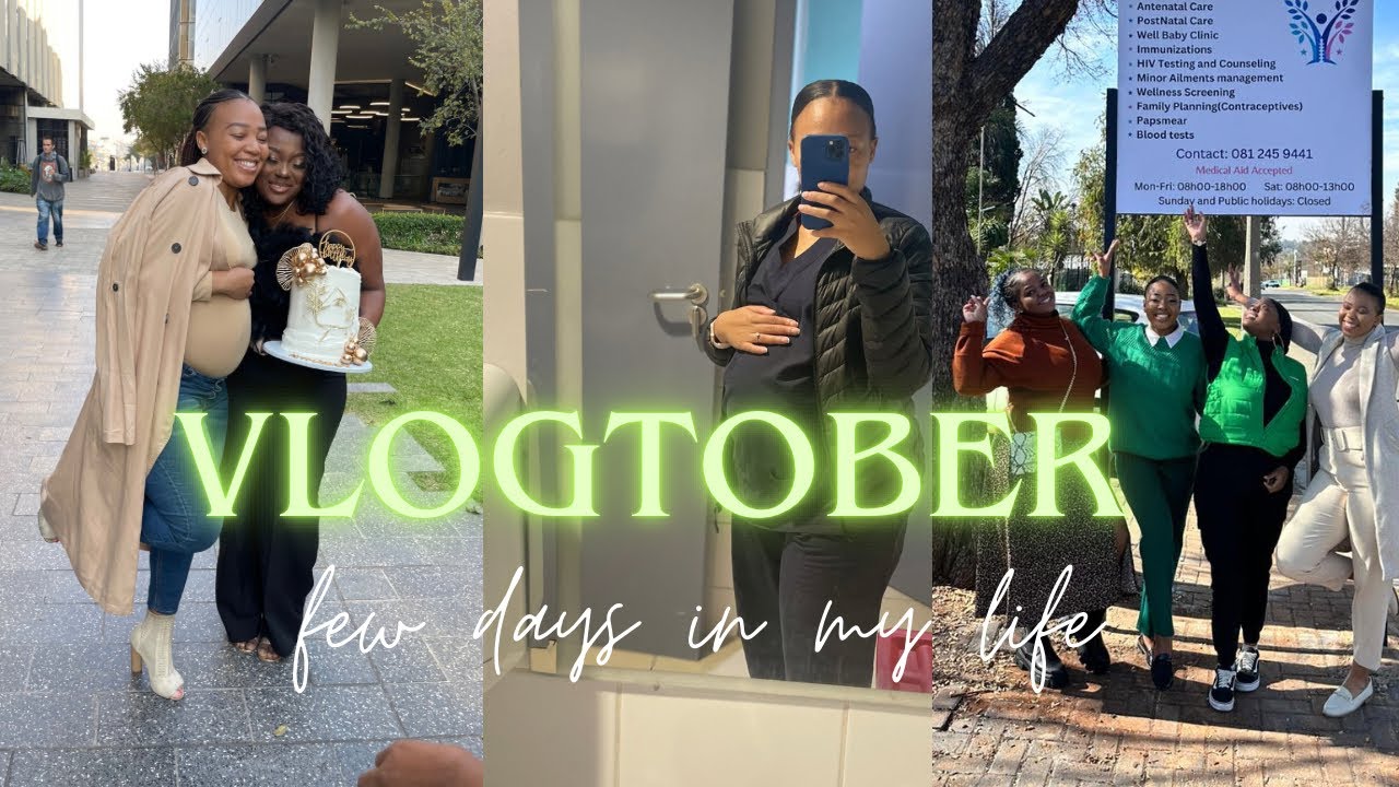 #vlogtober EP1 || Business shower•Failed Pregnancy reveal•Surprise Birthday Lunch for Nthabi & MORE