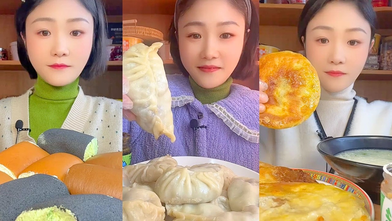 1 Hour ASMR Mukbang | Satisfying Eating Sounds for Sleep, Relaxation & Study #1125