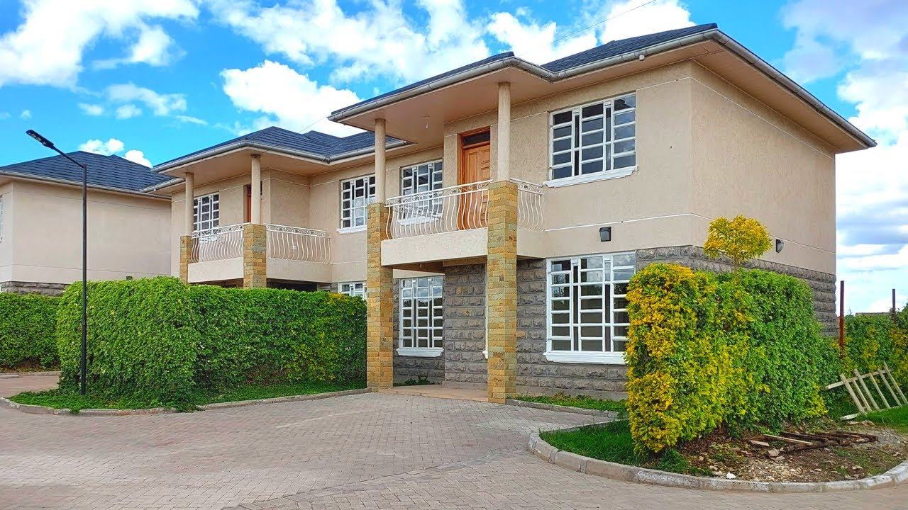 She BUILT THE MOST AFFORDABLE 3 BED+DSQ MAISONETTES IN KITENGELA 10M ($72K) CHEAPEST IN ITS CLASS