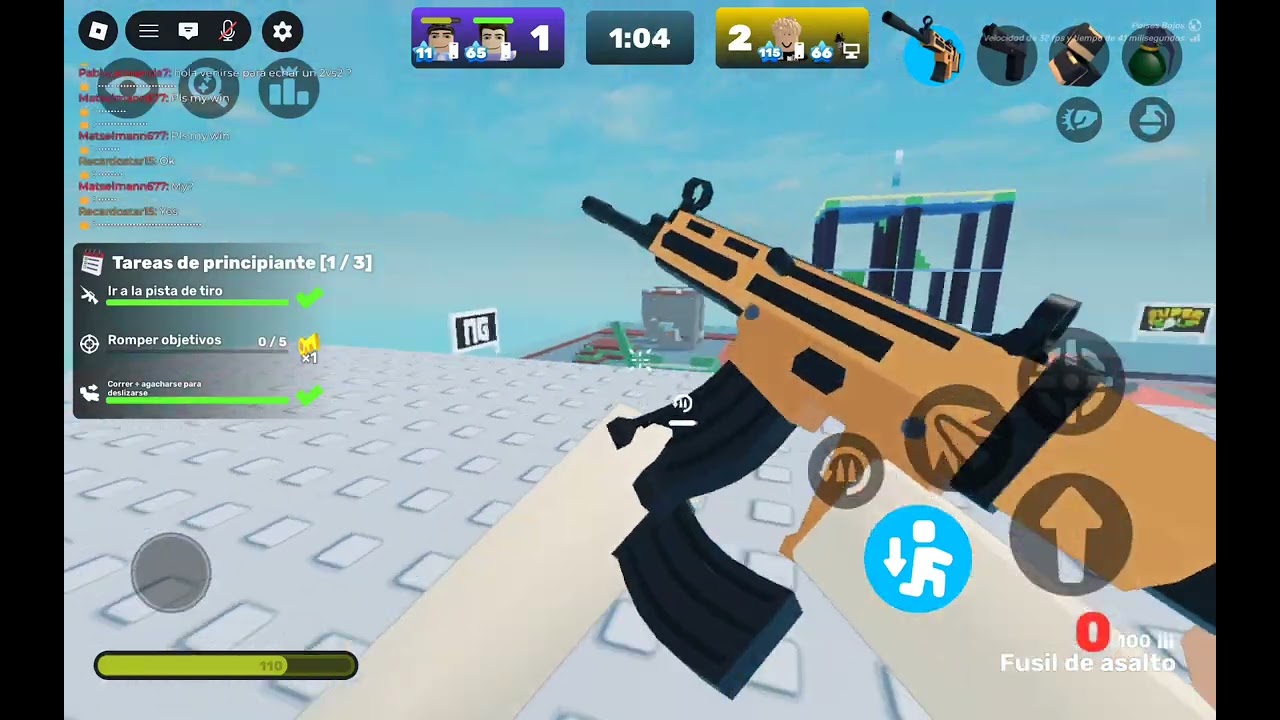 Jugando rivals (es mi primer día)