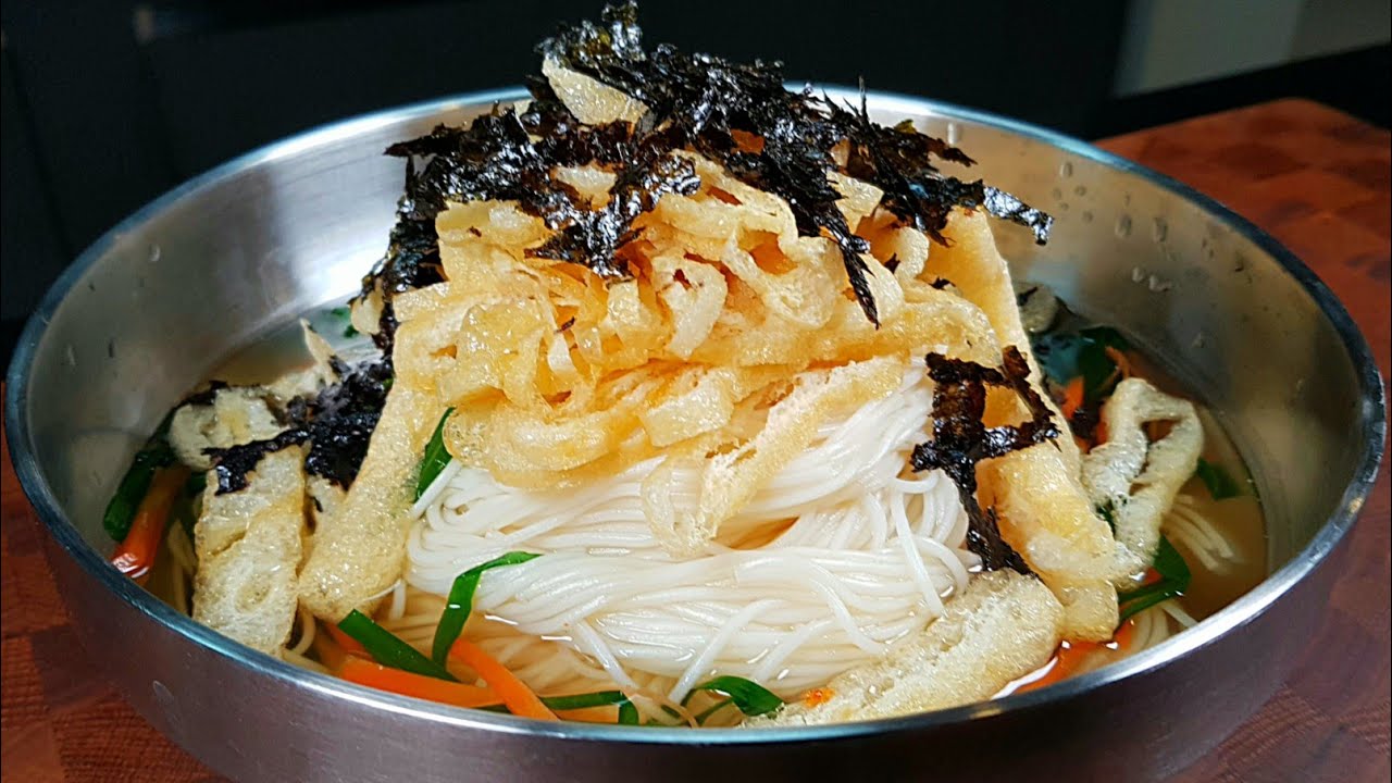 🍜잔치국수를 라면만큼 쉽고 맛있게... 양념장이 다 했다!