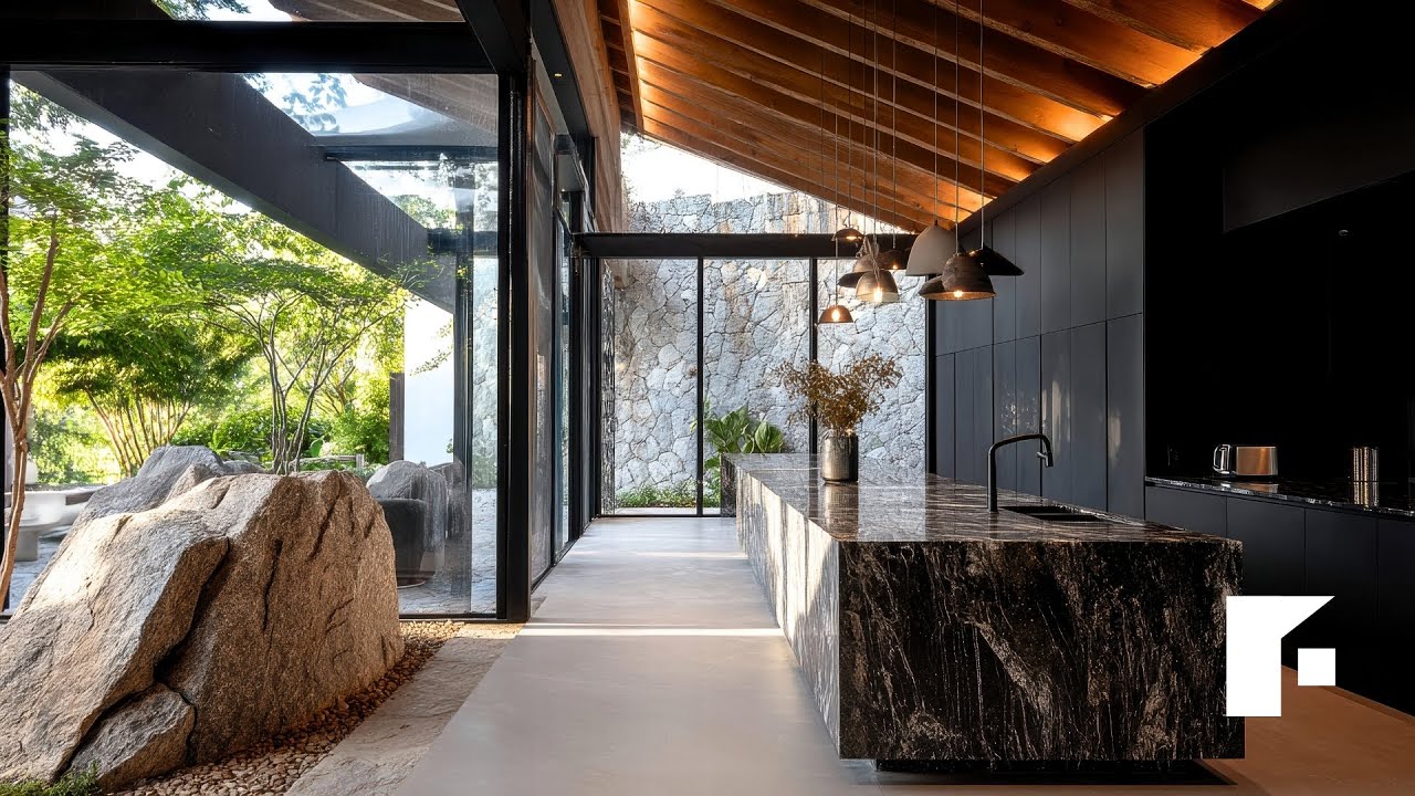Biophilic Secrets: Tour This Modern Indoor Oasis for Hidden Health Benefits