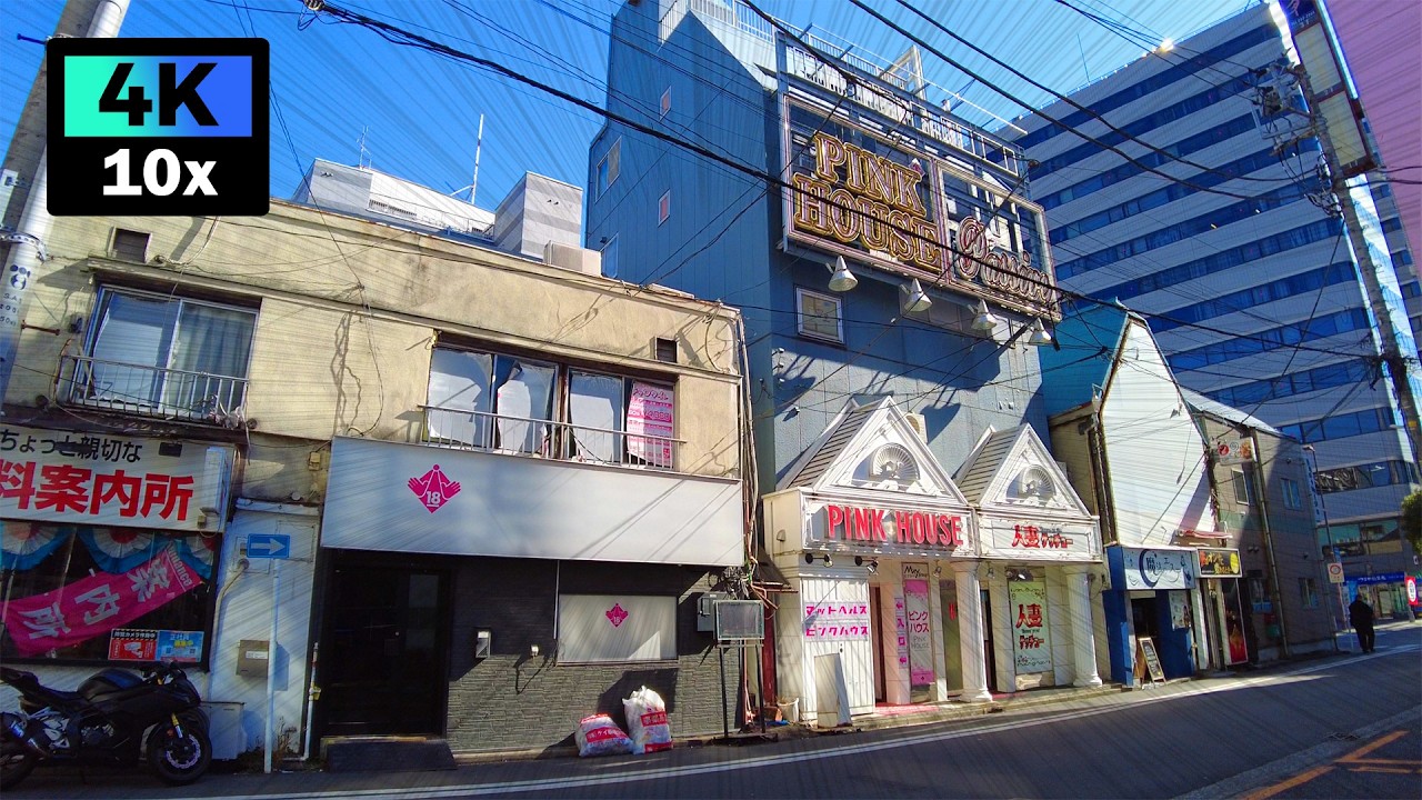 4K 横浜伊勢佐木町の風俗街 親不孝通りを倍速散歩 | Yokohama Isezakicho | 2026年2月 | 東京倍速散歩 10倍速