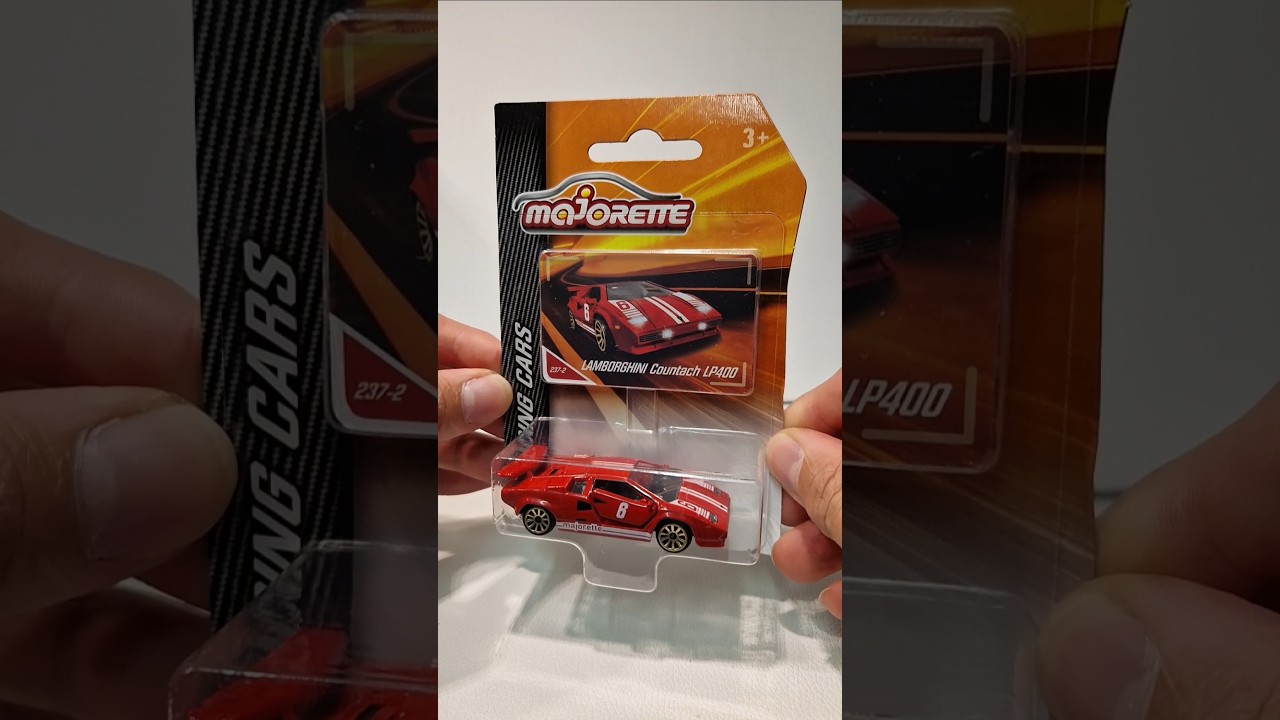 Majorette Lamborghini Countach LP400 Diecast Custom #majorette #hotwheels #majorettelamborghini 2024