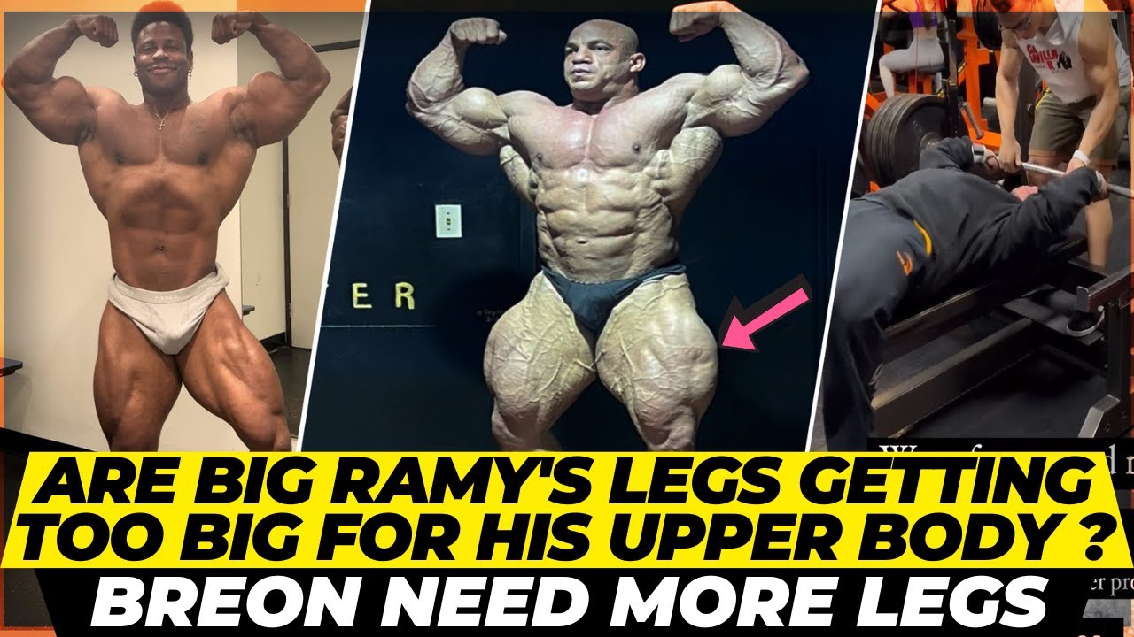 Are Big Ramy's legs getting too big ? Can Breon challenge top guys in 212 ? Another Gym Fail + James