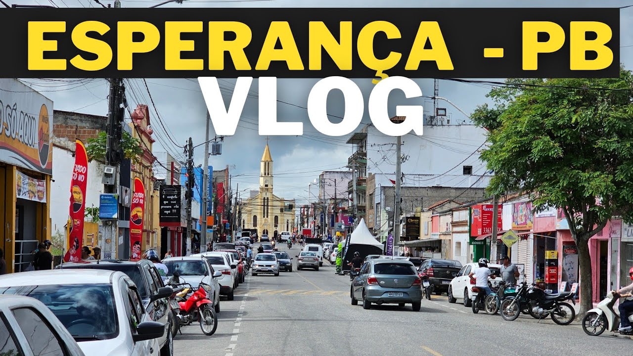 Vlog pelas ruas de Esperança na Paraíba!!
