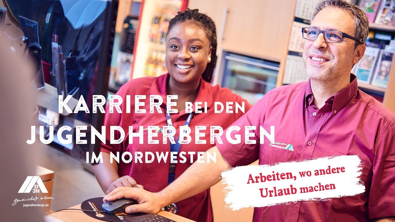 Karriere bei den Jugendherbergen im Nordwesten  Arbeiten, wo andere Urlaub machen