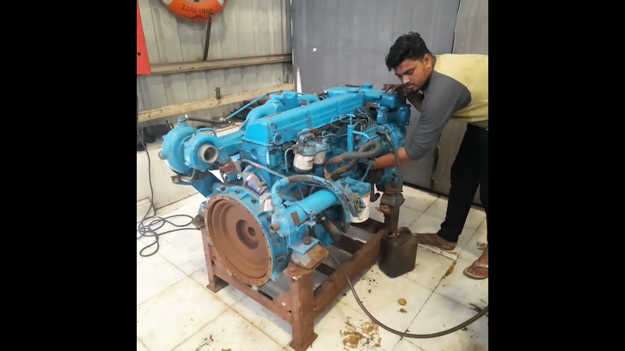 Ford 2728T Marine Diesel Ser. E8043/3 LA test