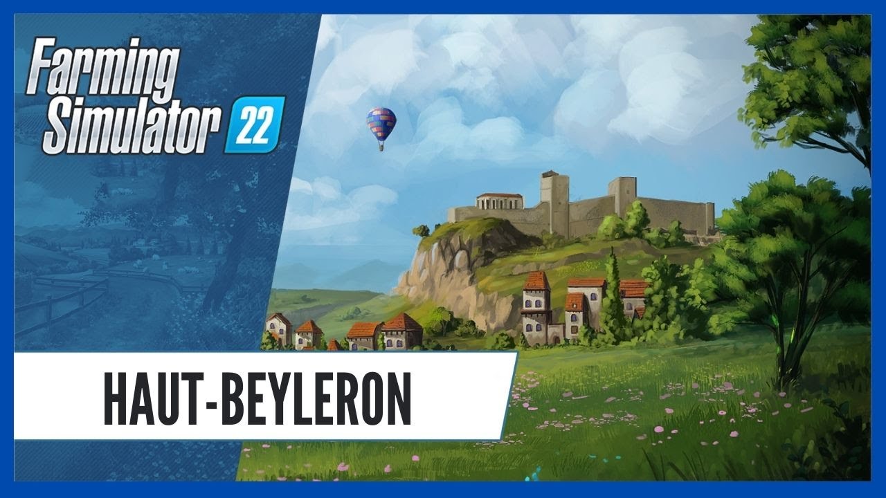 Mapa para o Desafio? Mapa Europeu do FS22 Haut-Beyleron | FARMING SIMULATOR 22