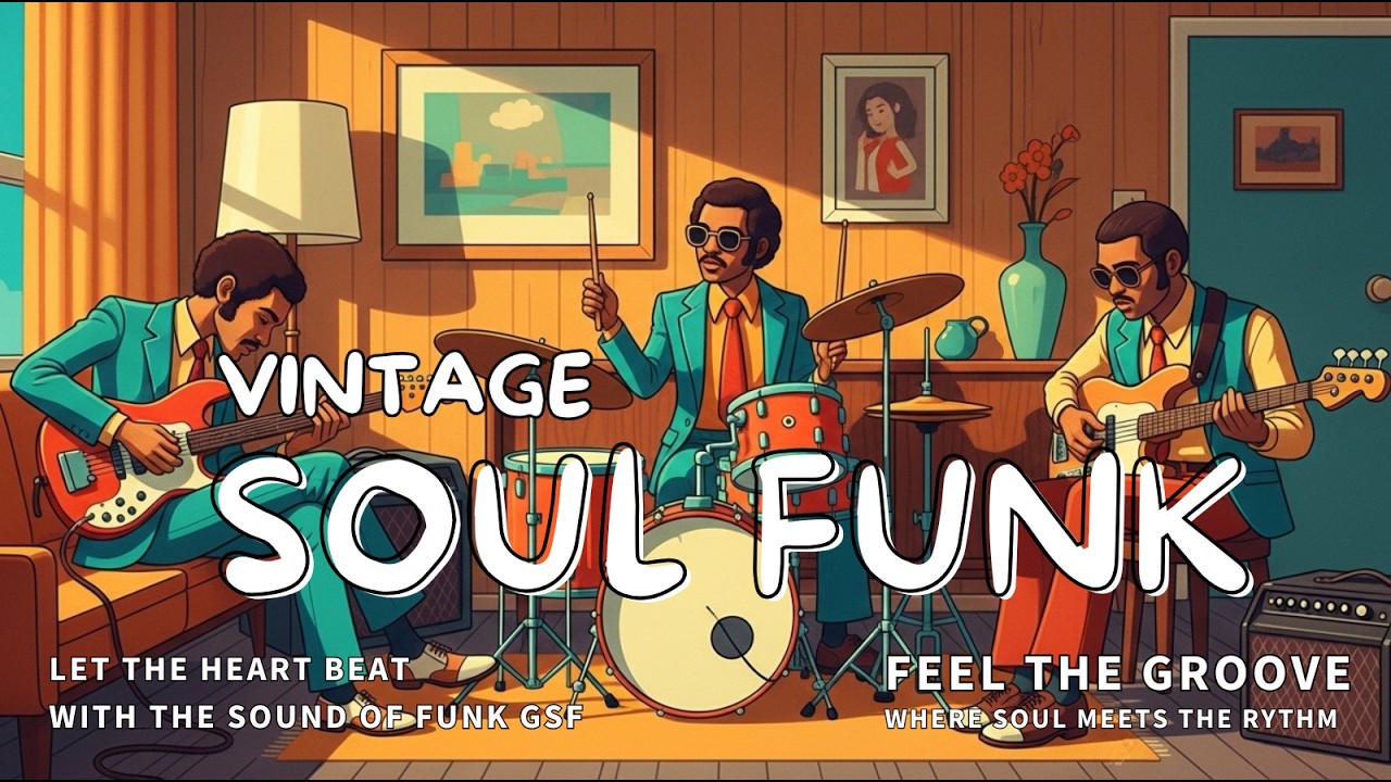 🔥 Vintage Soul Funk Groove You’ve Been Searching For (70s Style)| Tight Drums, Warm Bass, 70s Energy