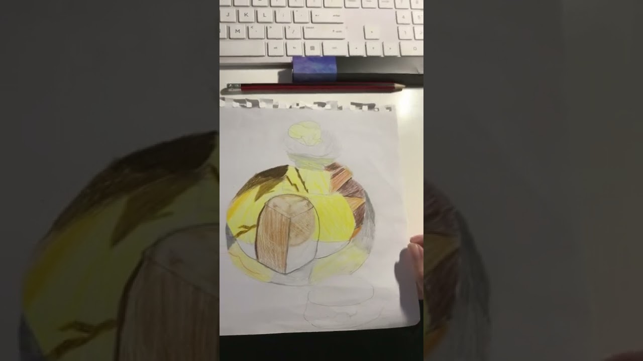 Dutch still life drawing progress