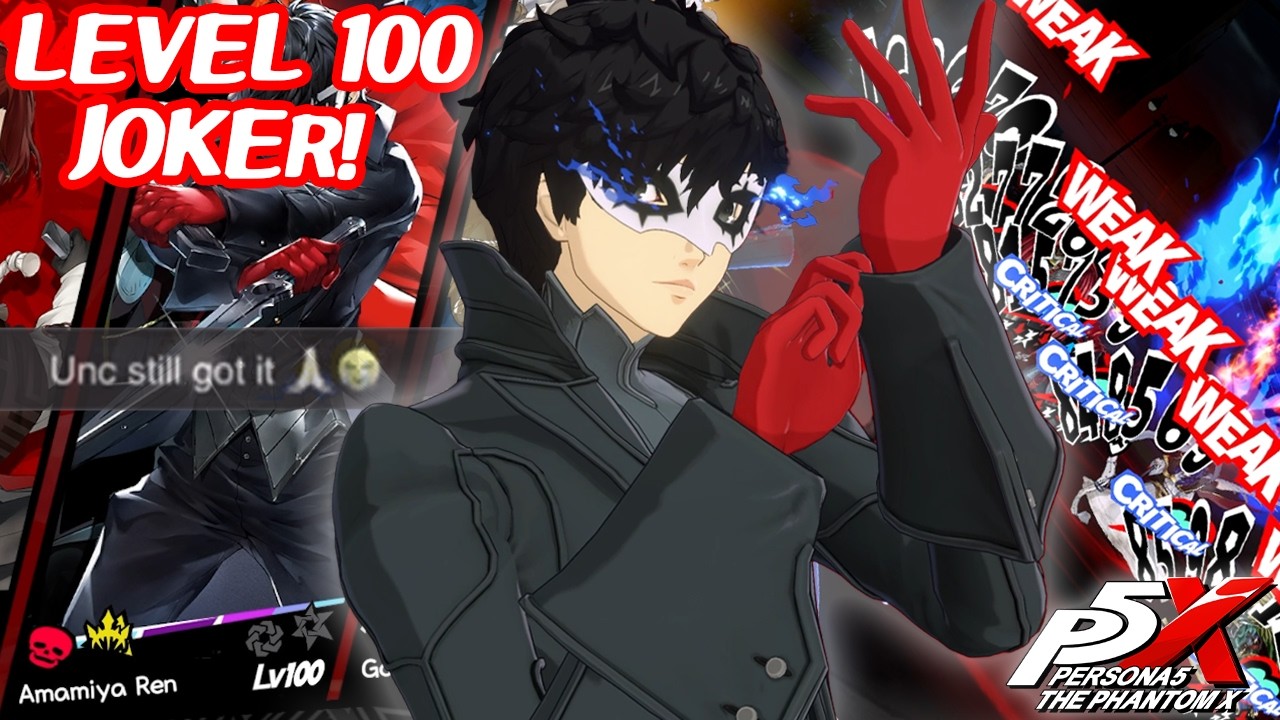 Джокер 100-го уровня — просто безумец!! — Persona 5: The Phantom X
