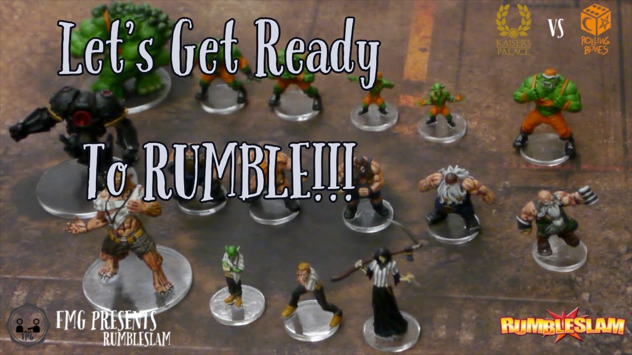 🎟FMG Let's Play Rumbleslam - Green Bruisers vs Runic Thunder S01M01 🎲