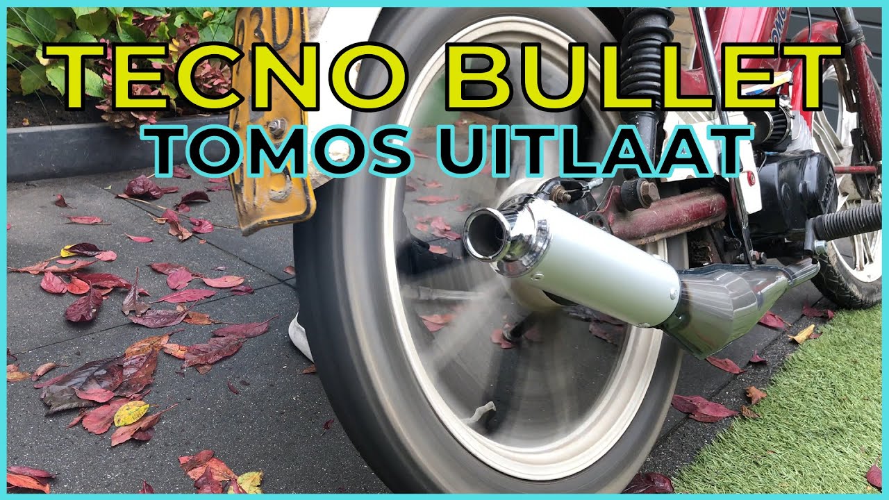 TECNO BULLET UITLAAT TESTEN OP DE SLOOPTOMOS!