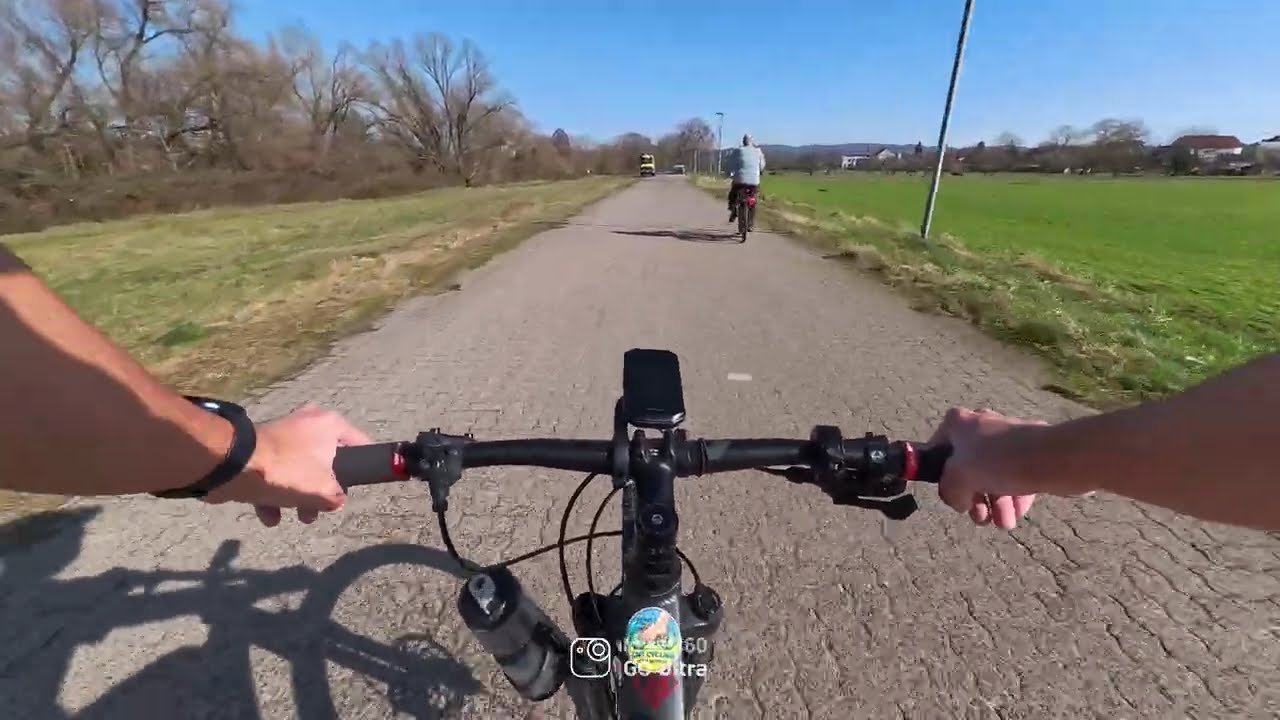 Finally took the plunge and recorded my first full ride! 🚴‍♂️ Seligenstadt to Aschaffenburg Germany.