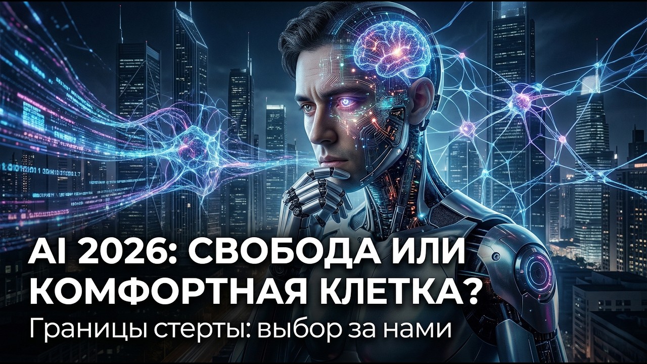 Почему в 2026 году ты добровольно станешь рабом AI? #AI2026 #GPT5 #openai
