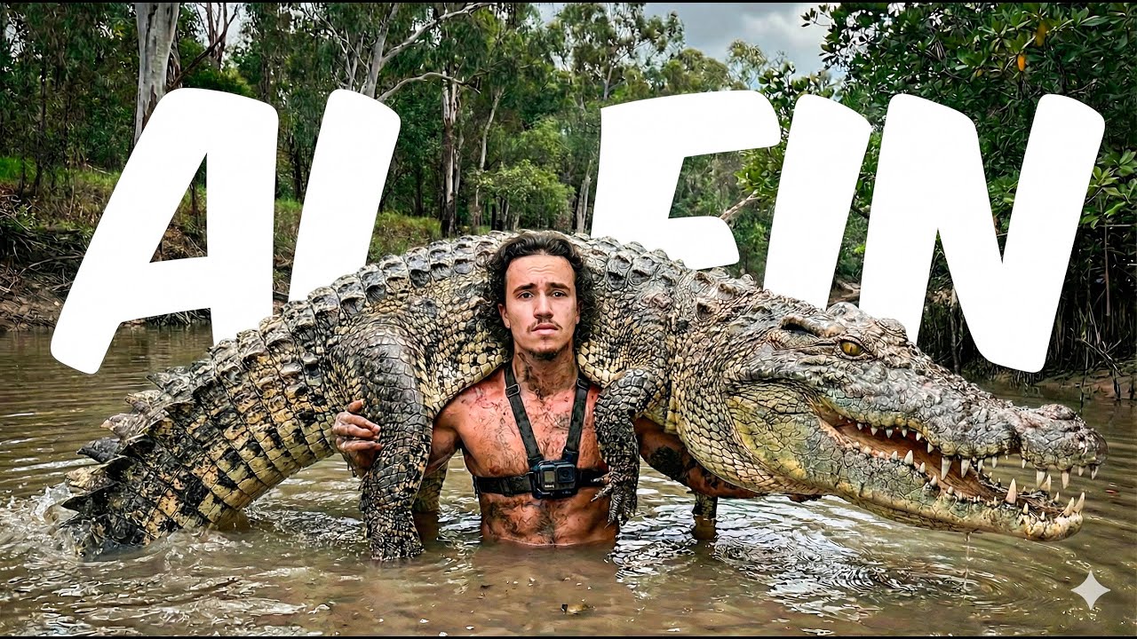 POR FIN ENCONTRÉ EL COCODRILO GIGANTE DE AUSTRALIA