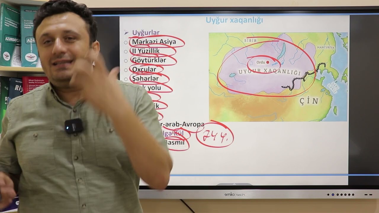 Uyğur dövləti. (Yeni dərsliklər əsasında)