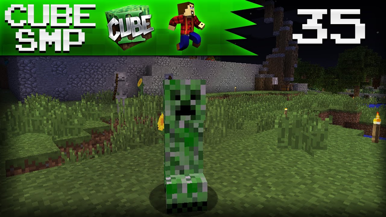Minecraft Cube SMP: CREEPER CAPTURING! - Ep 35