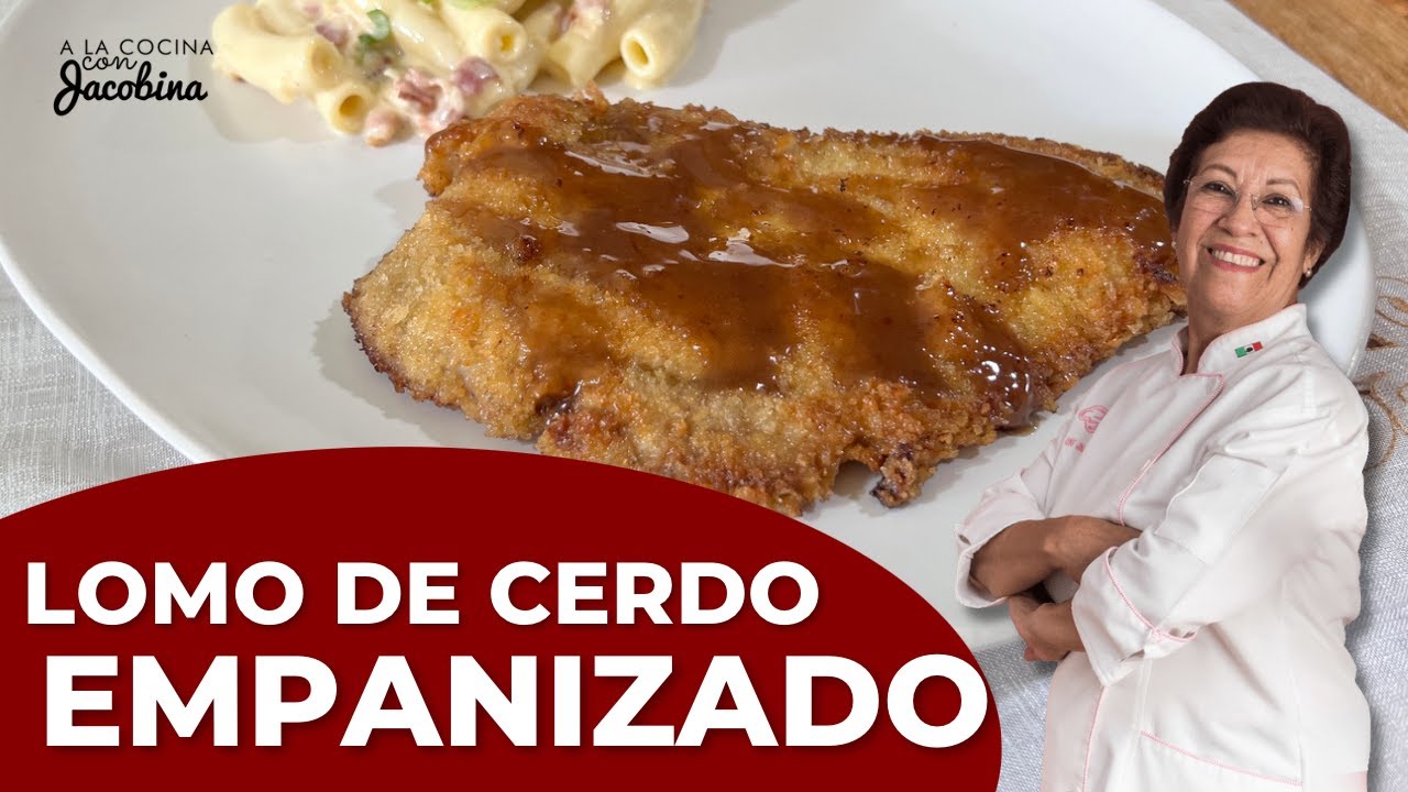Como hacer CHULETA DE CERDO EMPANIZADA | Como hacer una cena navideña sencilla