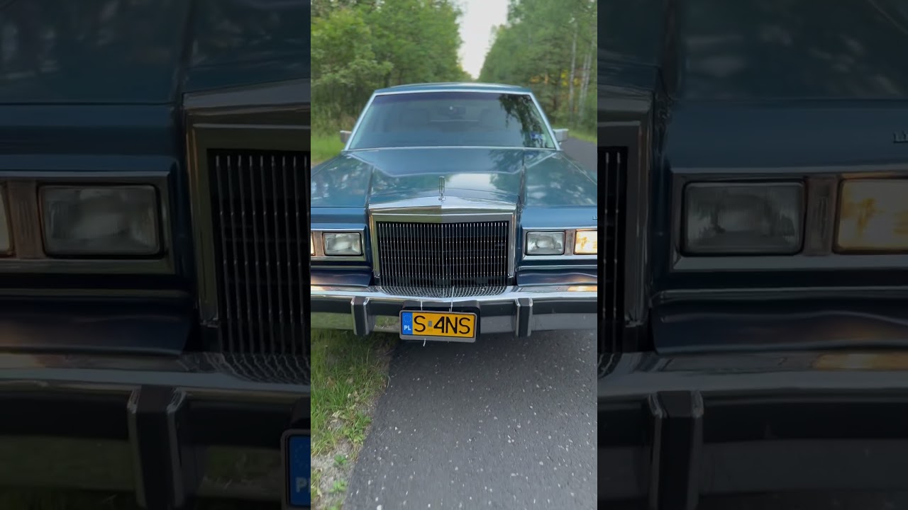 Lincoln Town Car 1988 An American large land yacht 💎 #lincoln #fomoco #poland #oldschool #car