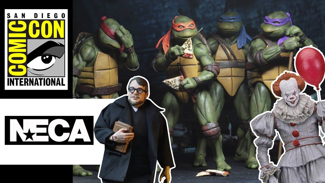 #SDCC2018: Stand da NECA com Tartarugas Ninja, Predador, Deadpool, God of War - San Diego Comic Con