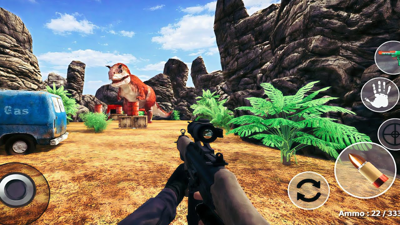 New Dinosaur Game – Real Dinosaur Game – Android Gameplay 