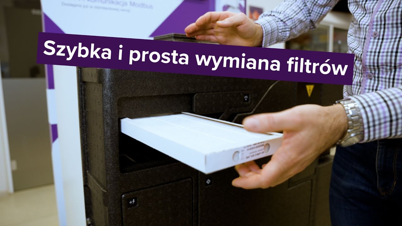 Jak wymienić filtry w centrali wentylacyjnej EXPRE XV?