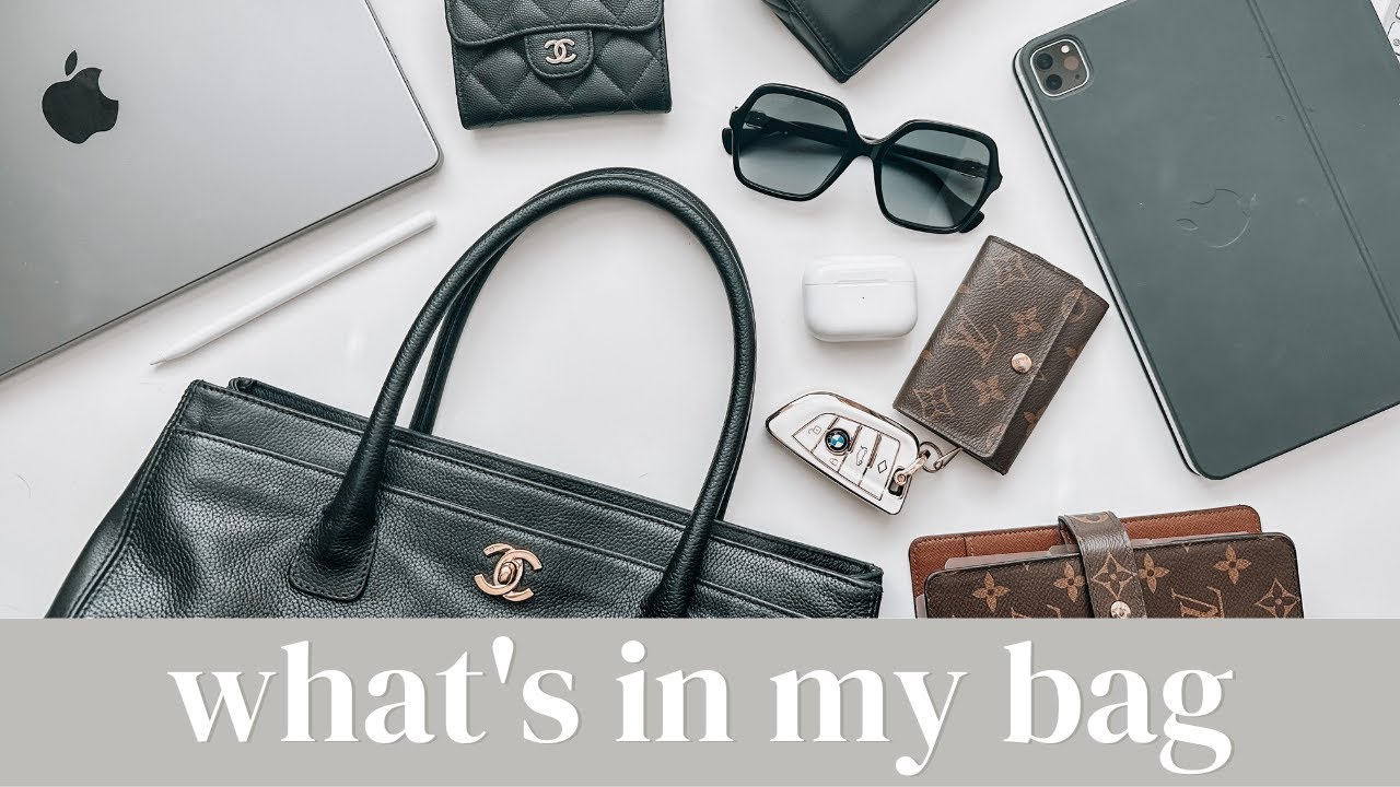 What's In My Work Bag: Chanel Cerf Executive Tote