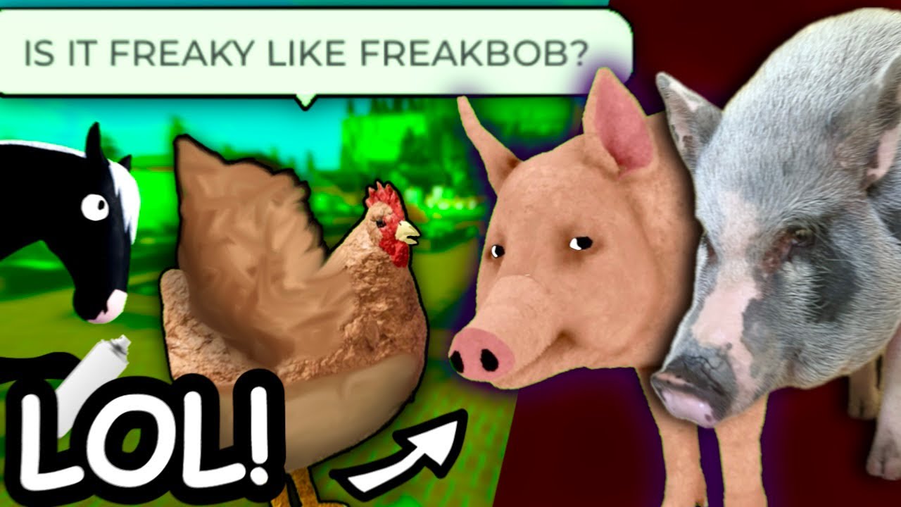 МОЯ СВИНЬЯ ИГРАЕТ В Farm World Roblox