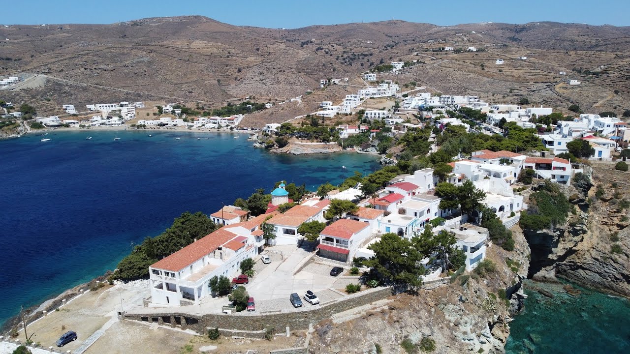 Κανάλα Κύθνου: Η Παναγία και η γύρω περιοχή - Cyclades, Kythnos island, Panagia Kanala