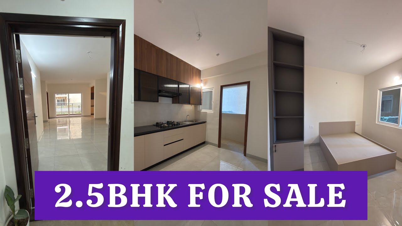 1265 Sq Ft 2.5BHK APARTMENT with interiors for sale in Hyderabad | RAMKY ONE SYMPHONY Patancheru 