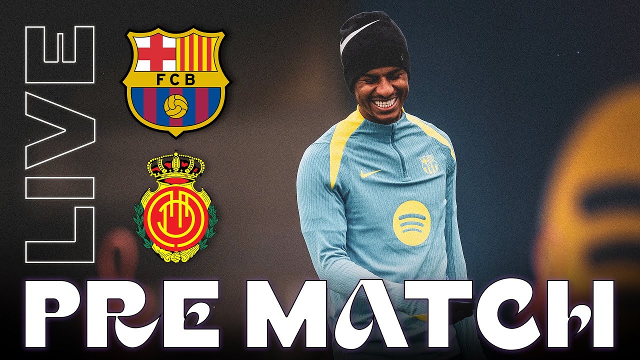 BARÇA x MALLORCA 🔴 LIVE Pré match ☕️