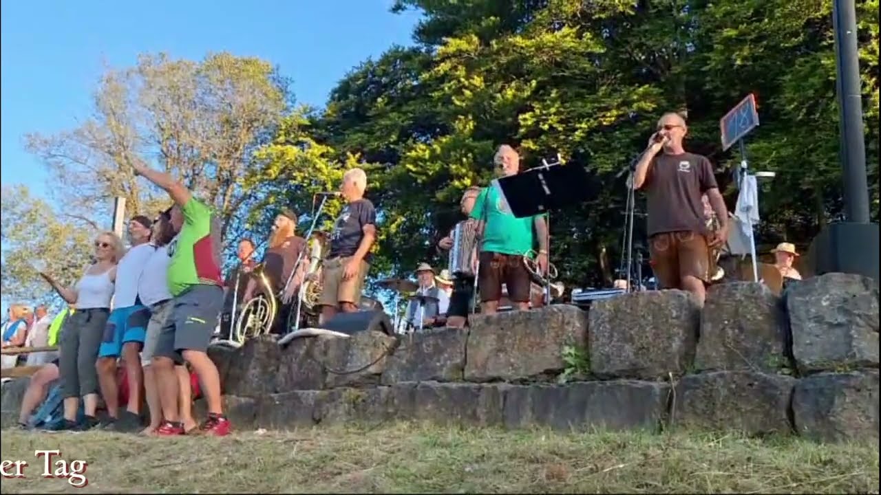 Das war wieder mal ein schöner Tag - Rucksackmusikanten - Hüttenfest 15.08.2024 Gemündener Hütte