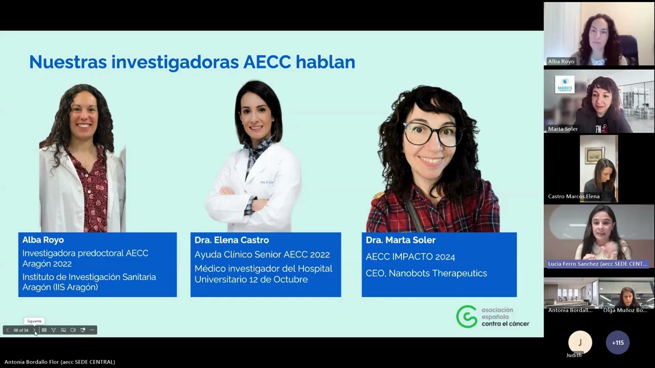 Living Science Investigadoras contra el cáncer Día internacional de la mujer y la niña en la ciencia