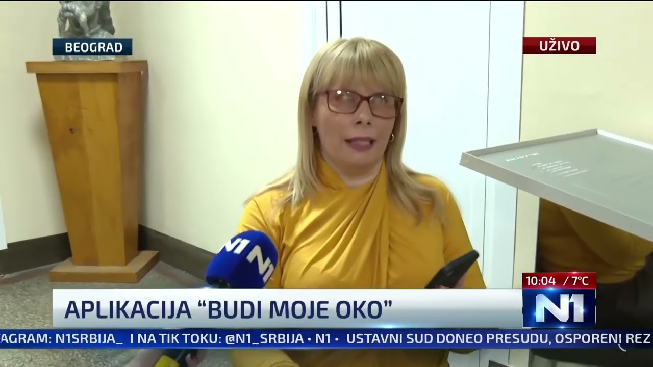 Aplikacije pomažu slepima, Be My Eyes, Jelena Stojanović, Novi dan N1