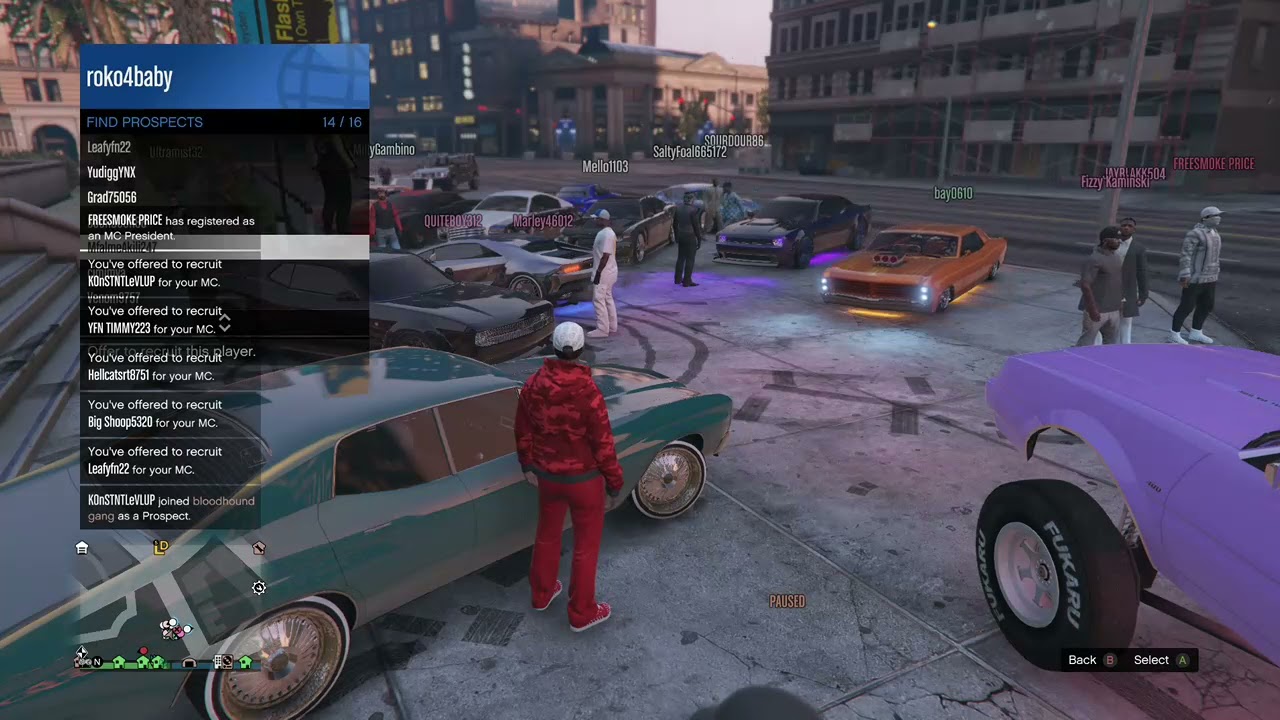 gta 5 30 deep car meet💯