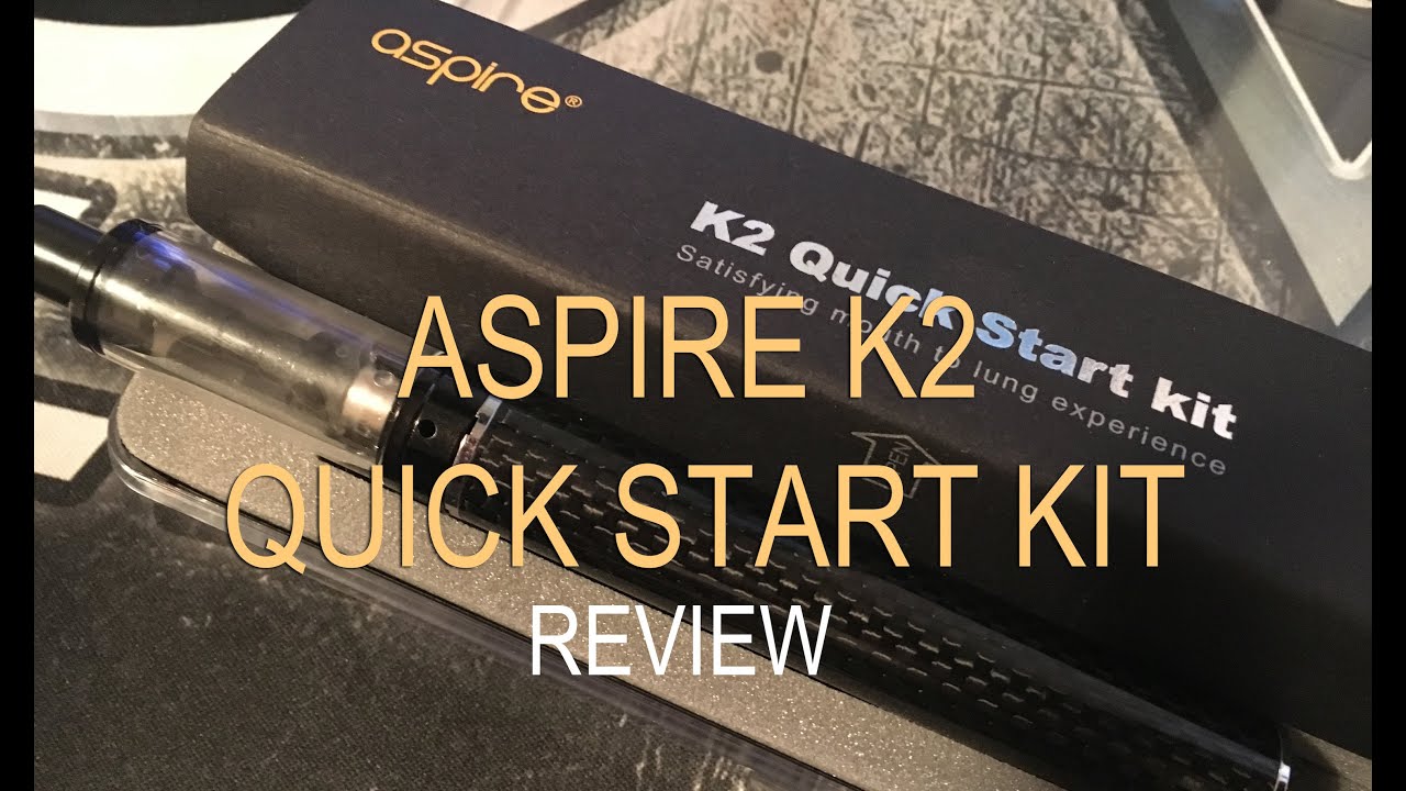 Aspire K2 Quick Start Kit - review