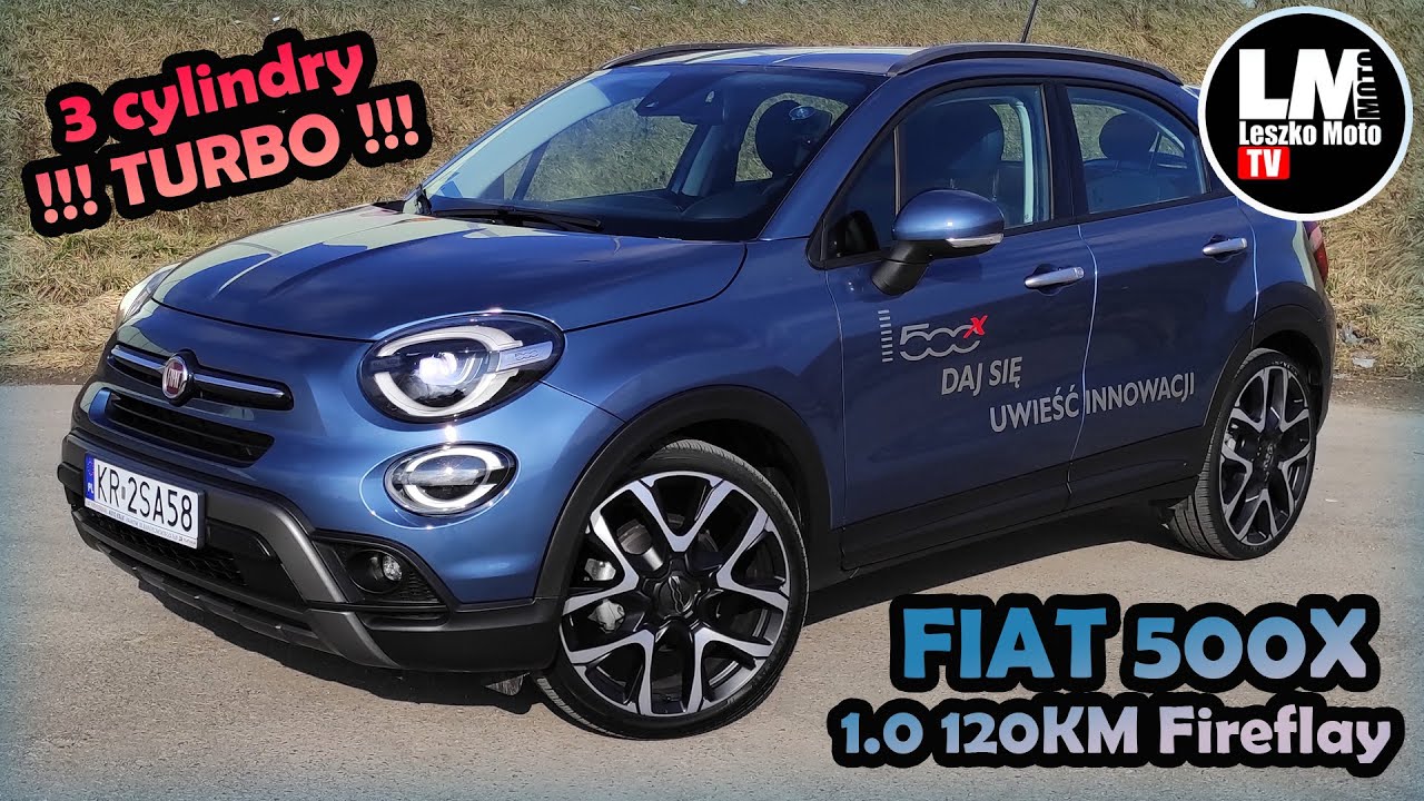TEST FIAT 500X fl 1.0 FIREFLY 120KM CROSS CIEKAWY CROSSOVER