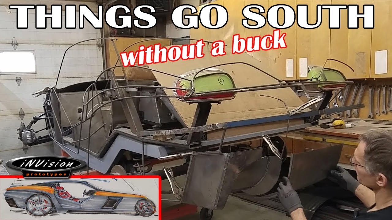 Rear Bumper Diffuser Made with Simple Tools - Ep.7 | After Burner HAND BUILT Hot Rod