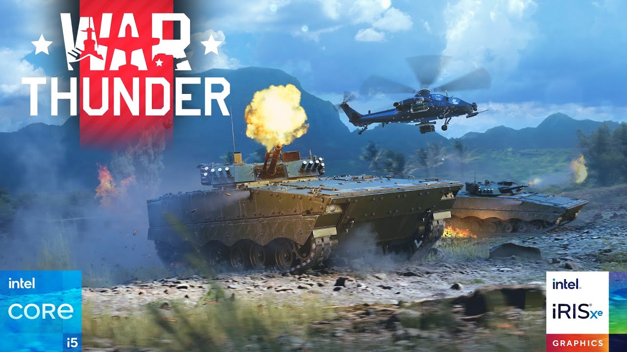 War Thunder on | i5 1235U | Intel Iris Xe Graphics | 16GB RAM | 1080P | All Settings Tested