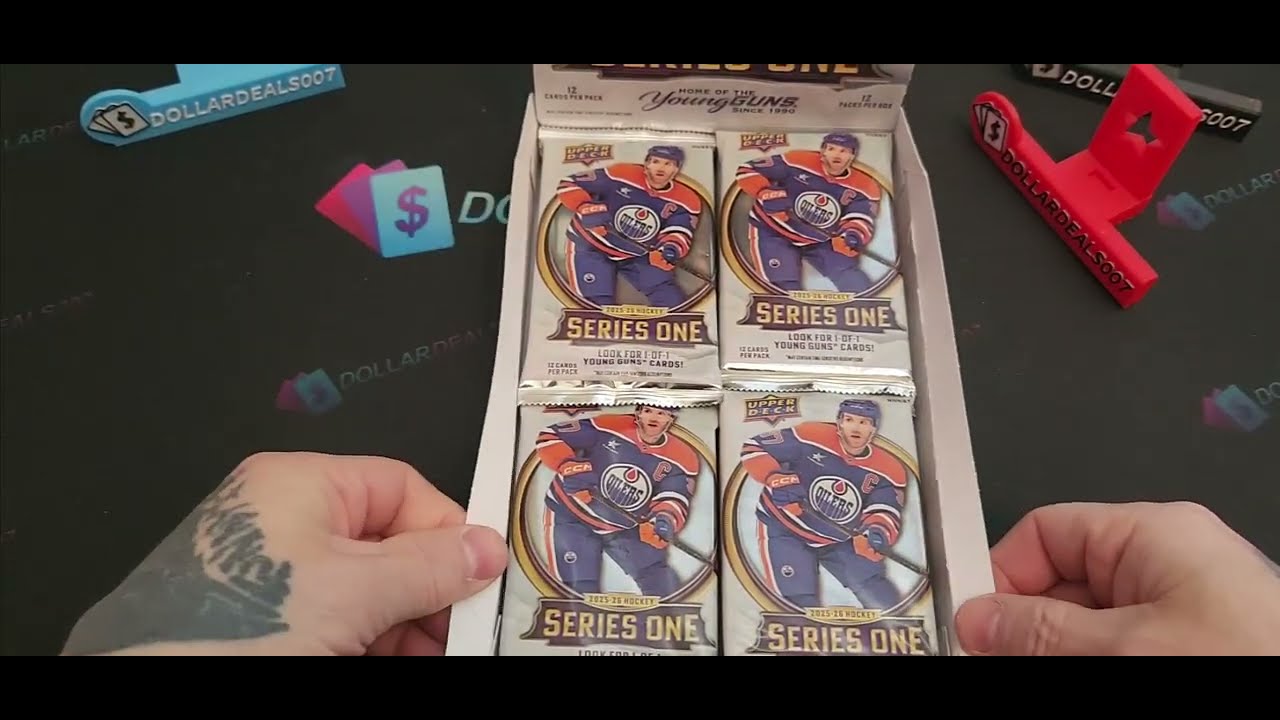 2025-26 Upper Deck Series 1 Hobby Box 
