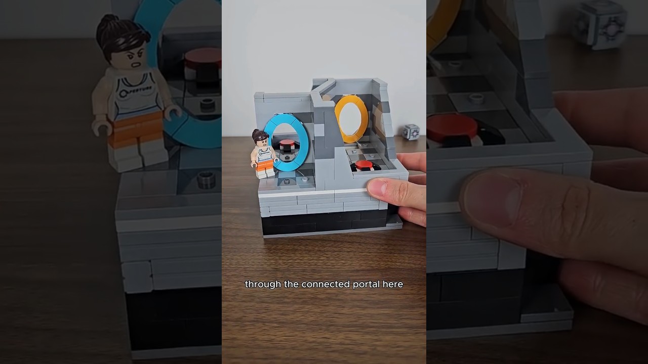 Working LEGO Portal #lego #portal