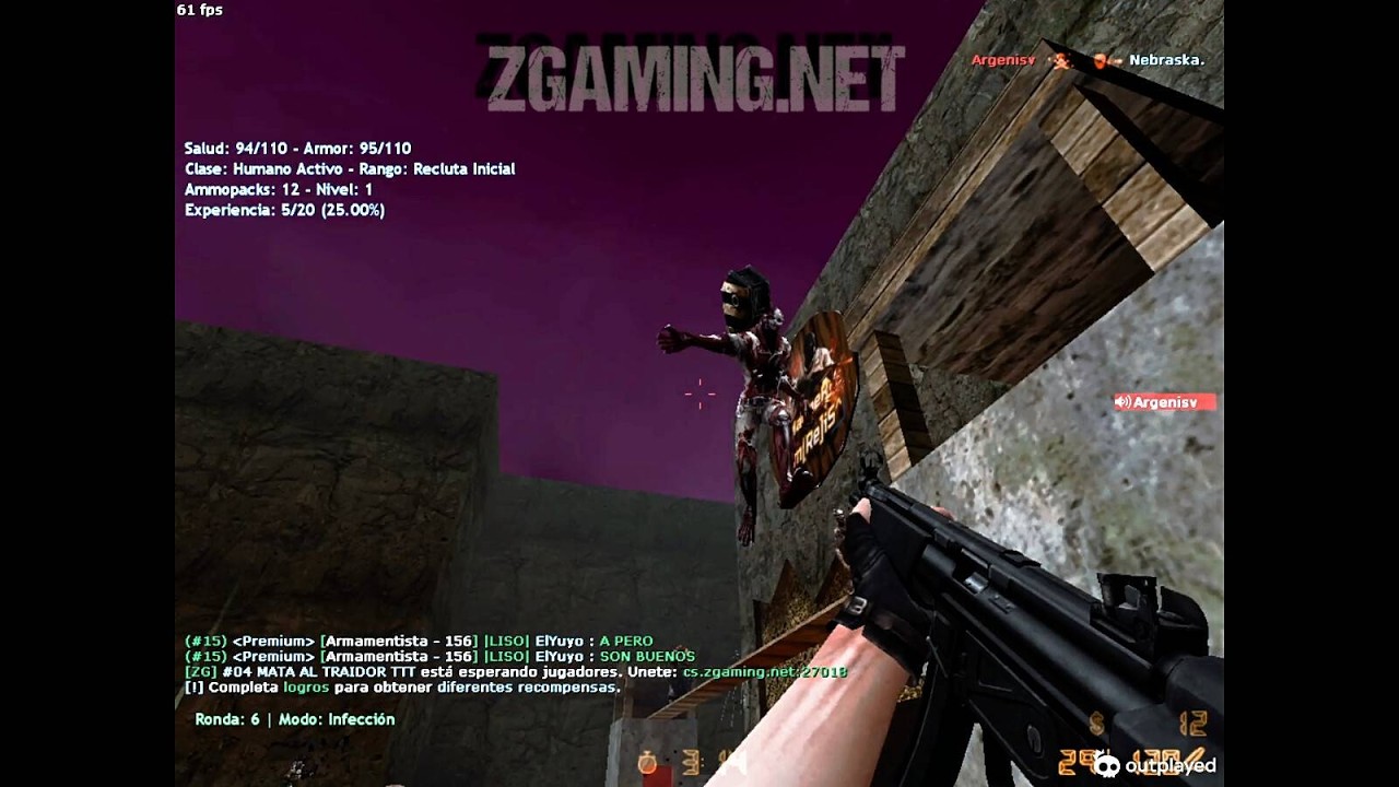 #01 ZOMBIE ESCAPE | ZGAMING.NET map ze_watery_escape2022