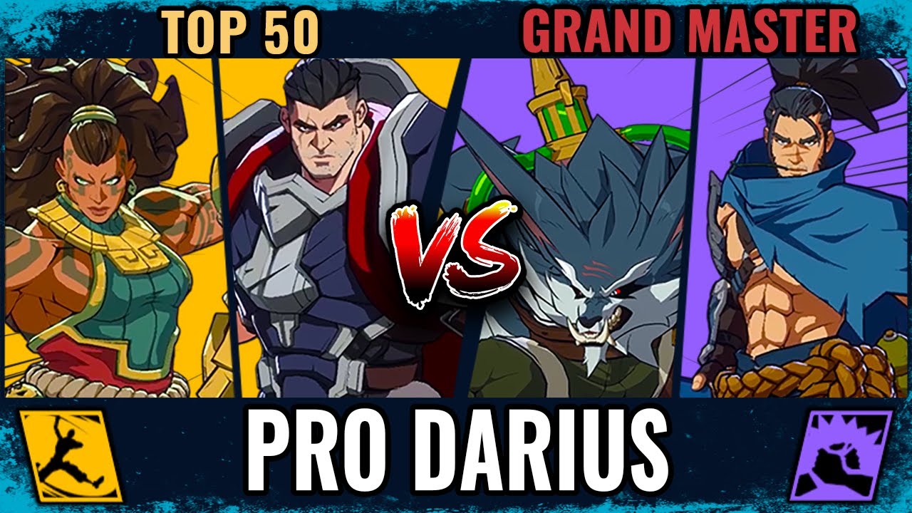 PRO DARIUS – [Top 50] Darius Illaoi VS Warwick Yasuo [Grand Master] | 2XKO